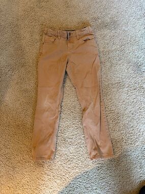 Classic Straight Tan Pants